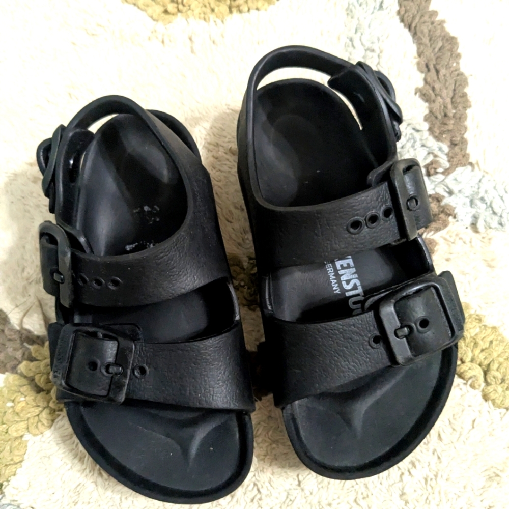 Birkenstock Kids Black Sandals